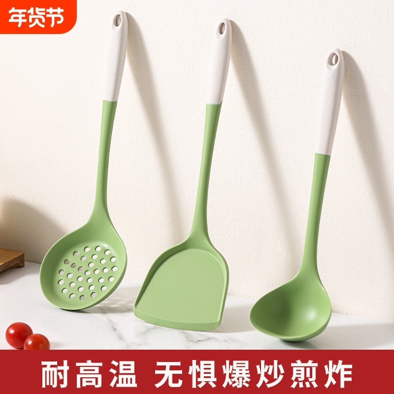 食品级不粘锅锅铲硅胶家用耐高温无异味专用炒菜铲子厨具不伤锅