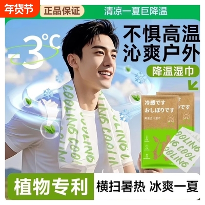 【瞬间冰感】快速降温闷热再不怕