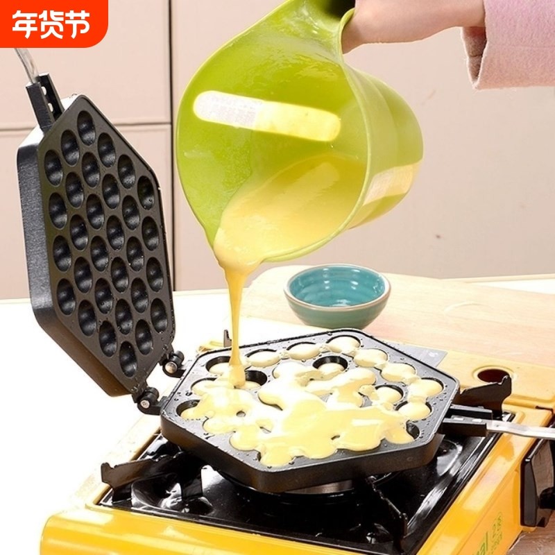 鸡蛋仔模具商用摆摊蛋仔机烤盘机家用燃气电热蛋仔饼干机蛋糕模具