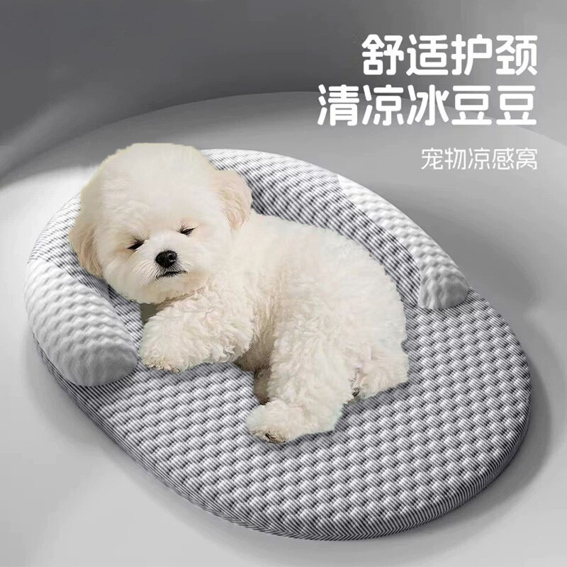 夏季狗窝猫窝垫子睡垫凉席凉垫图片