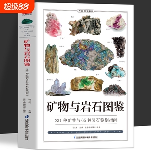 矿物与岩石图鉴231种与65种鉴别指南矿石风貌形成自然成因结构特征知识大百科收藏爱好者科学读物完全