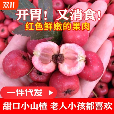 农家果园红甜山楂软糯酸甜