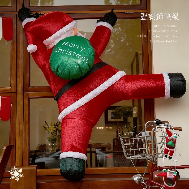 圣诞节装饰品气模充气圣诞老人