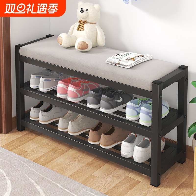 换鞋凳家用门口可坐式穿鞋凳进门凳入户鞋柜坐凳一体鞋架收纳储物