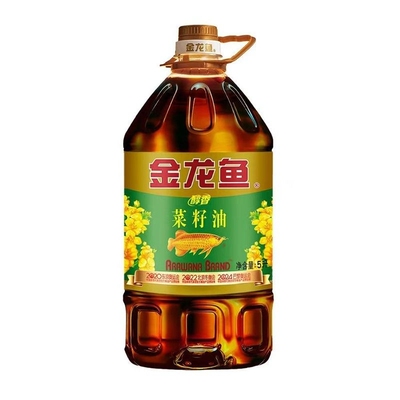 金龙鱼醇香菜籽油5L地道醇香