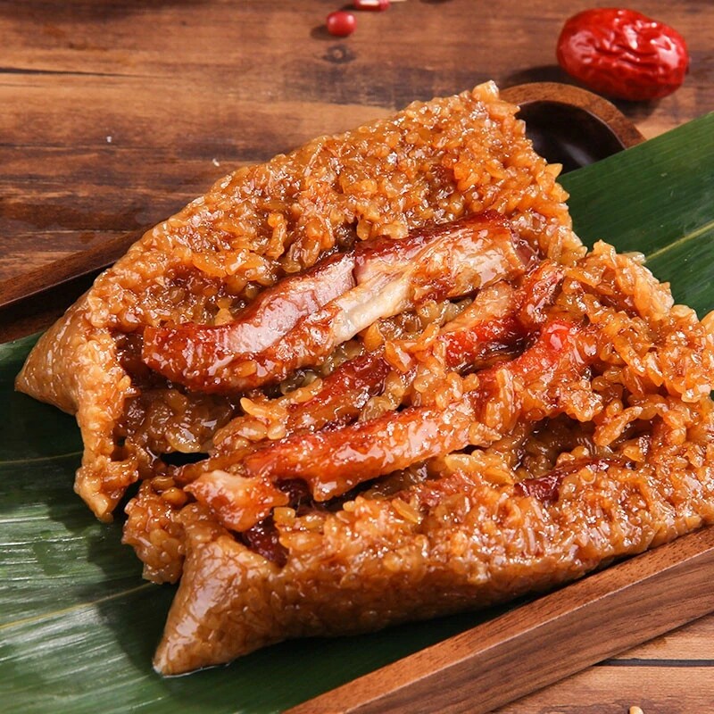 嘉兴粽子正宗蛋黄五花肉鲜肉粽260g端午节霸王粽特产早餐速食手工