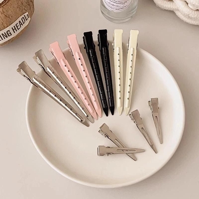 发饰高颅顶夹子发根简约蓬松夹无痕定位刘海化妆一字发卡定型新款