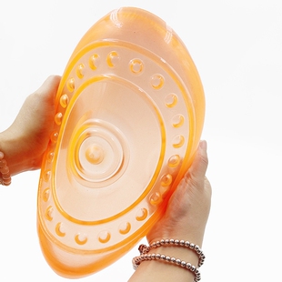 厂家直销tpr耐咬训练狗狗飞盘 23CM浮水互动大型犬玩具抛掷狗玩具