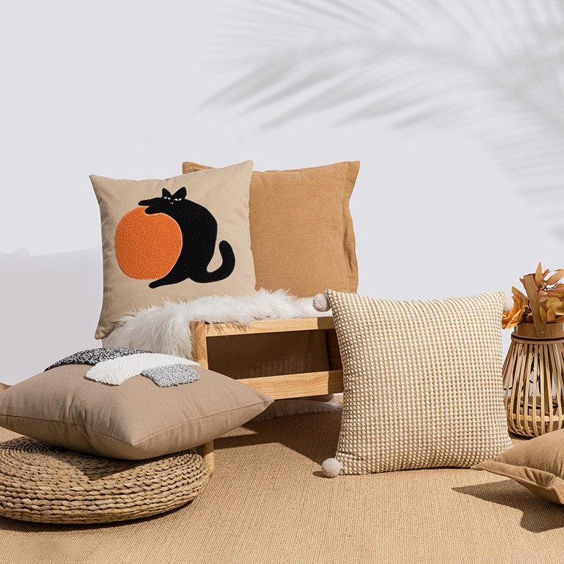 现代简约北欧抱枕客厅沙发靠垫床上靠枕飘窗台腰靠ins抱枕套,居家布艺,抱枕被,淘宝优惠券,粉丝福利购,淘宝优惠卷