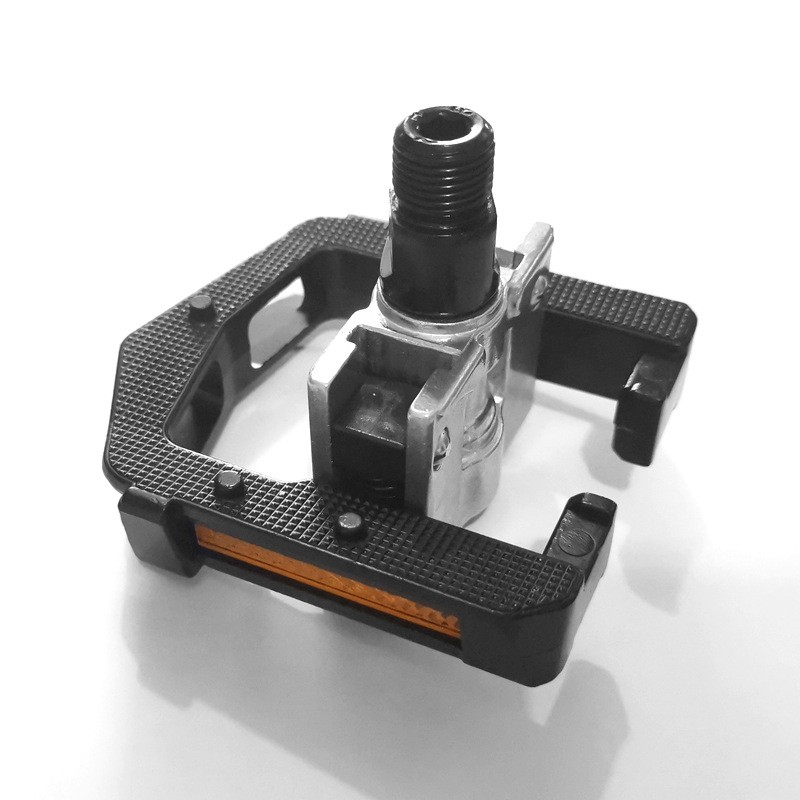 自行车铝合金折叠脚踏山地车可折叠脚蹬子代驾电动车脚踏板DU轴承