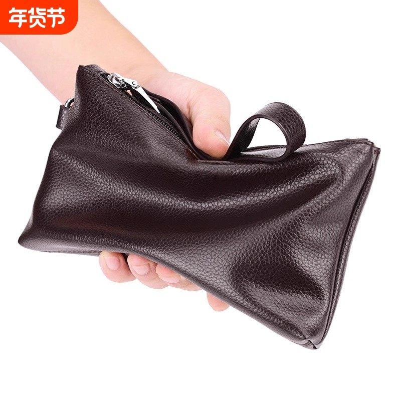 2026新款钱包男便携随身拉链手包手提包男款小型手机包零钱手拿包,淘宝优惠券,粉丝福利购,淘宝优惠卷