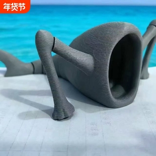 【创意玩具深海巨兽】深海迷航史前巨兽食海者玛雅海怪模型手办