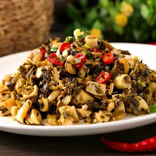 江西特产酸菜小笋风味素食小菜下饭菜开味酸竹笋当季新笋嫩笋泡椒