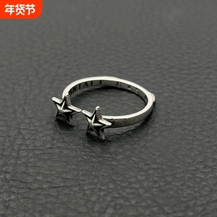ODEK复古五角星戒指男士指环cody sanderson经典款尾戒中古设计