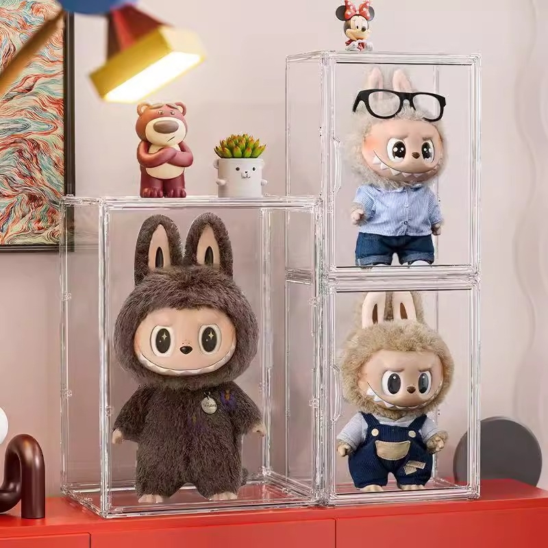 收纳盒透明玩具展示柜