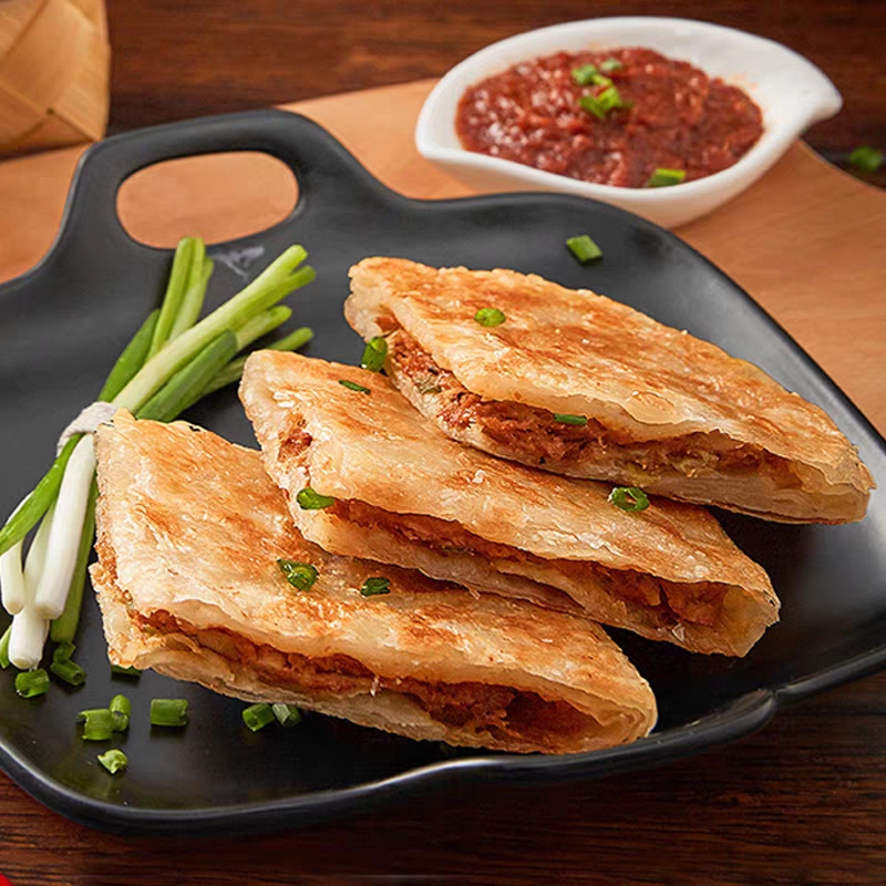 牛肉酥皮馅饼猪肉馅饼煎饼手抓饼早餐肉饼懒人方便速食半成品包邮