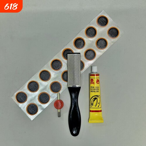 补胎片胶水内胎修补补丁胶片补胎工具套装自行车摩托电动车补胎胶