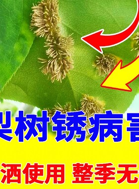 梨树锈病专用药果树炭疽病病菌清黑斑腐烂杀菌剂植物微生物土壤
