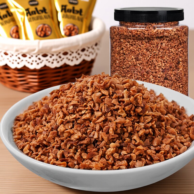 临安山核桃碎仁仁碎罐装小核桃肉撒料零食核桃仁精选健康烘焙休闲