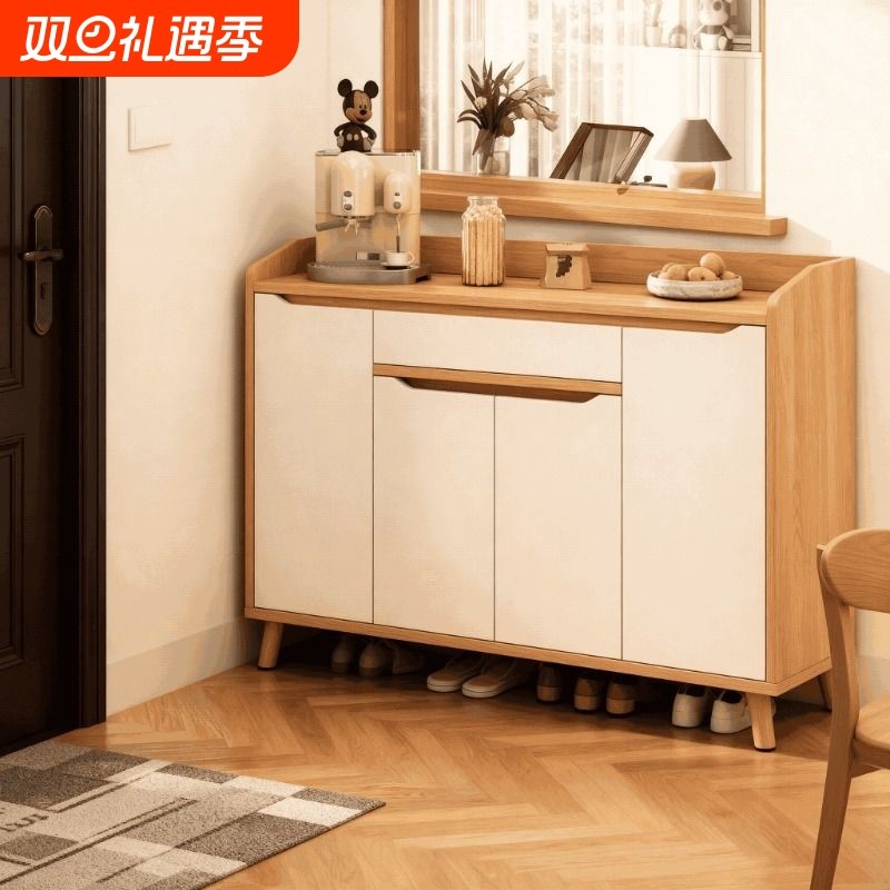 鞋柜家用门口入户门玄关收纳柜一体靠墙2025新款爆款储物楼道鞋架