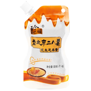 二八酱老北京28酱芝麻酱纯家用袋装正宗花生酱火锅蘸料麻酱调料
