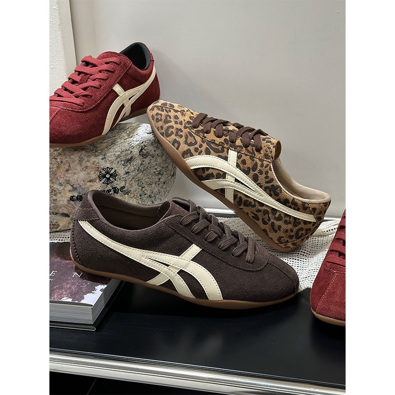 复古平底透气豹纹德训鞋女2025新款百搭透气休闲户外运动跑步鞋女,女鞋,时尚休闲鞋,淘宝优惠券,粉丝福利购,淘宝优惠卷