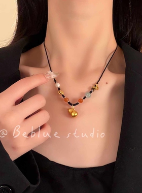 福禄呈祥~新中式福禄葫芦吊坠项链女款轻奢高级感锁骨链秋冬配饰