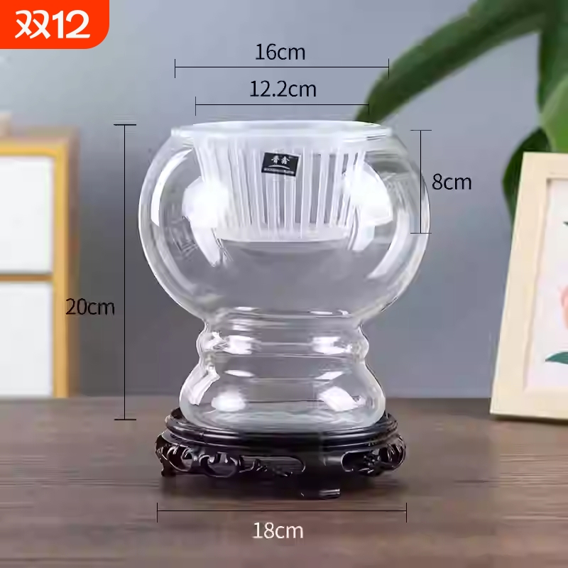 玻璃水培绿植花瓶|超2000次加购