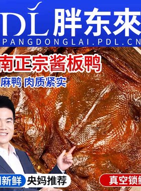【央妈推荐】湖南酱板鸭常德特产