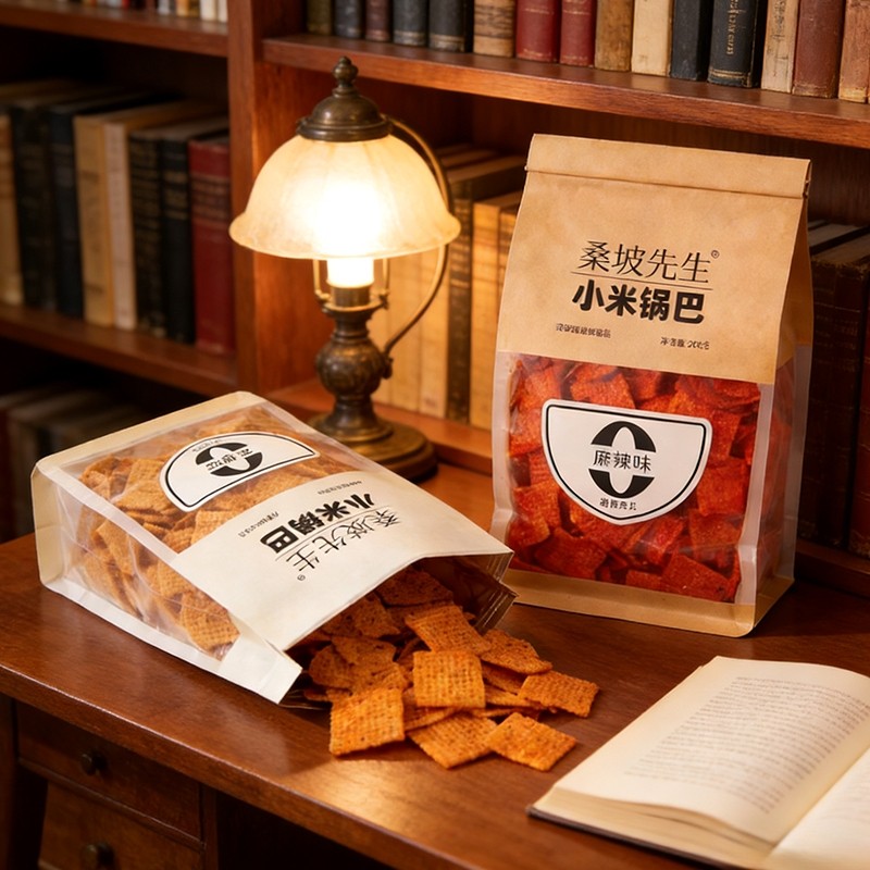 桑坡手工小米锅巴0添加剂0反式脂肪酸网红爆款解馋零食休闲怀旧