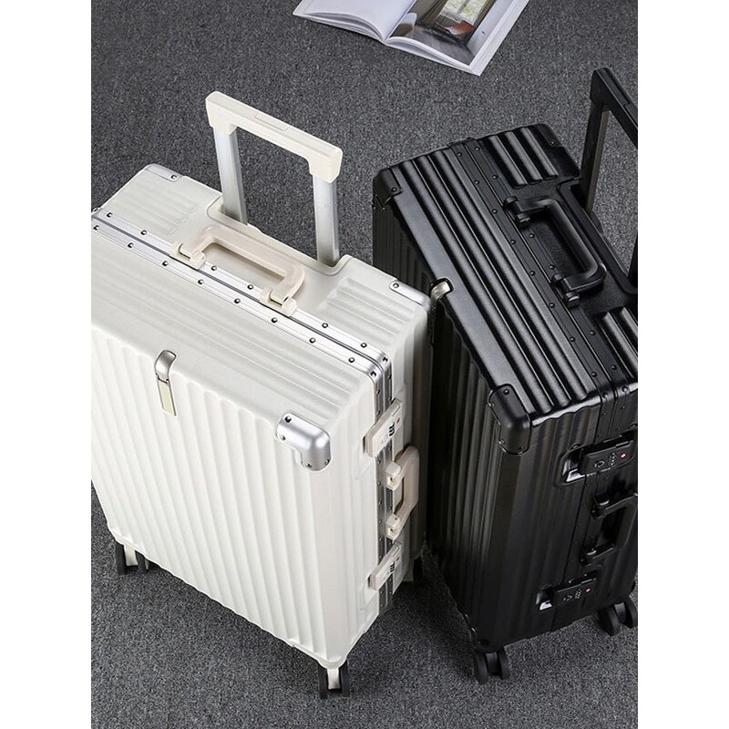 行李箱24寸铝框男女学生20寸登机旅行箱24寸拉杆箱万向轮密码皮