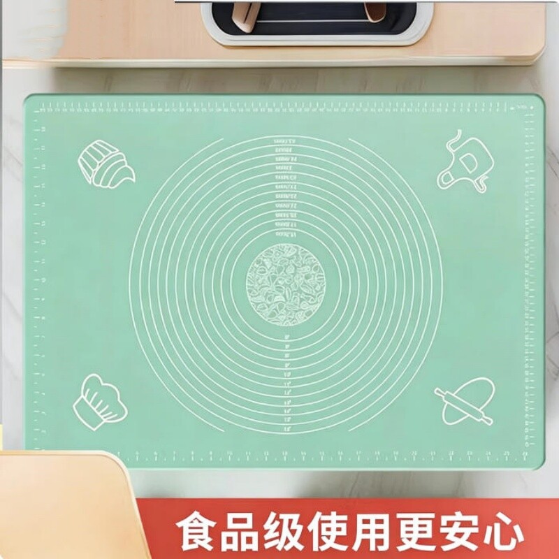 食品级家用揉面垫 硅胶和面面板垫子加厚包饺子面垫案板擀面塑料