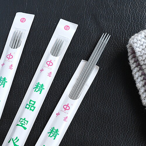 《毛衣针/不锈钢AE1SQ0-织毛衣直针织围巾棒针手工制作织针工具