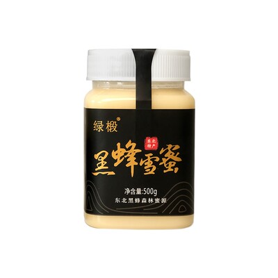 东北黑蜂正宗椴树结晶蜂蜜
