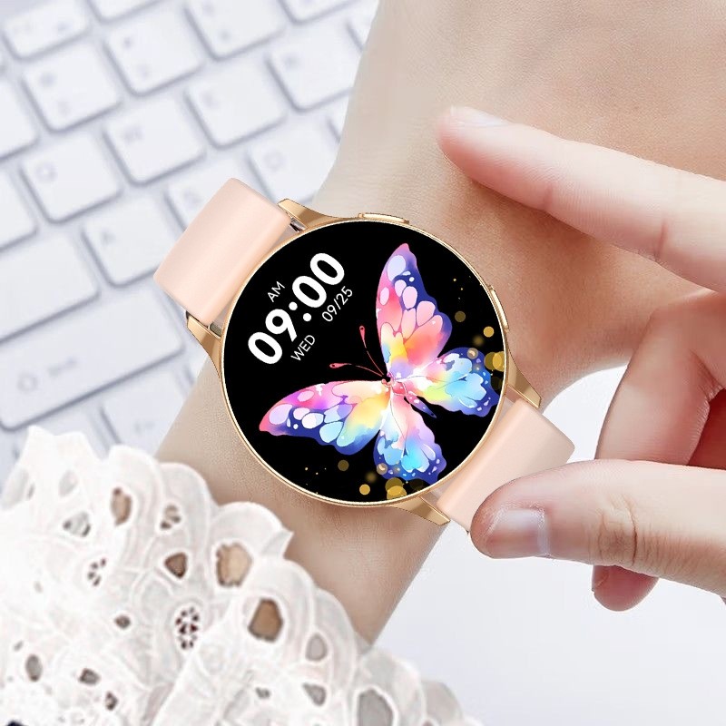 旭利盛女款智能手表多功能运动手环支付心率血压睡眠监测蓝牙通话