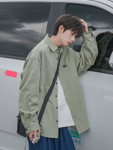 Японская черная униформа медсестры, осенняя ретро рубашка, куртка