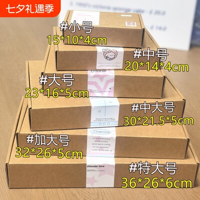 ins风加厚全尺寸耐用抗压飞机盒