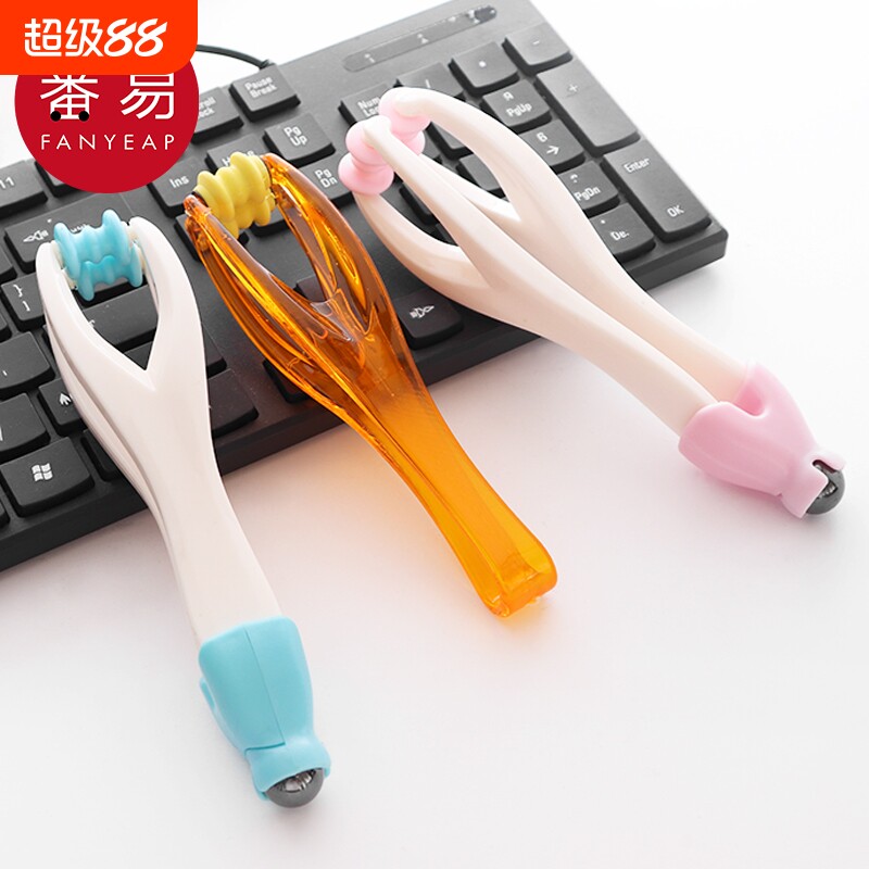 按摩器/手指A1van500-多功能手部关节滚轮按摩夹细长手指刮夹器
