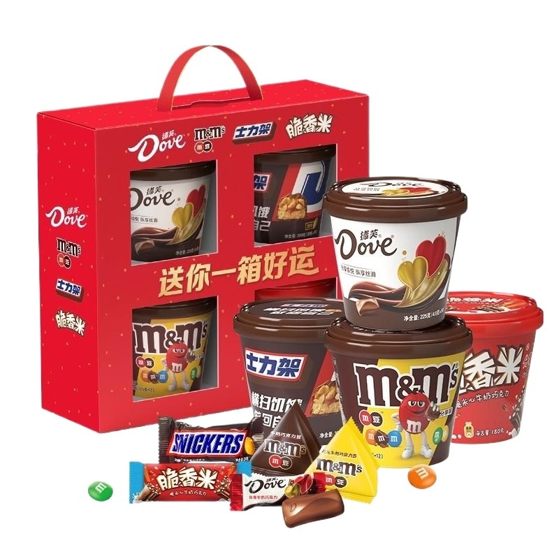 德芙全家桶礼盒装 867g*1盒