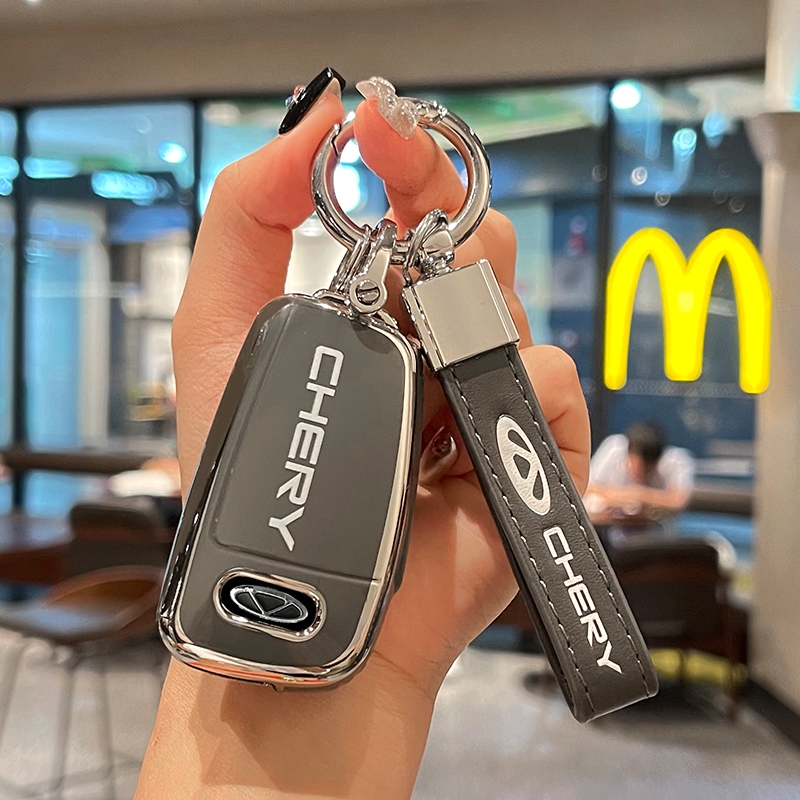 奇瑞汽车钥匙套高档男女专用壳扣