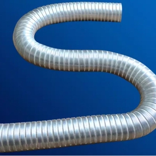 LMD直径50mm到120mm铝制波纹软管可拉伸可弯曲100mm排烟管风管
