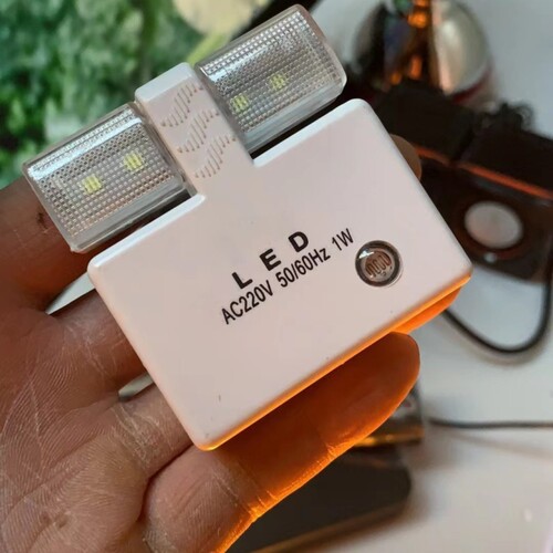 镇吉盛创意节能光控LED220V感应自动小夜灯应急灯