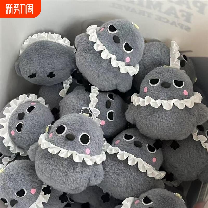 超萌好气鸦深空秦彻同人玩偶公仔挂件梅菲斯特乌鸦秦彻小猫挂件