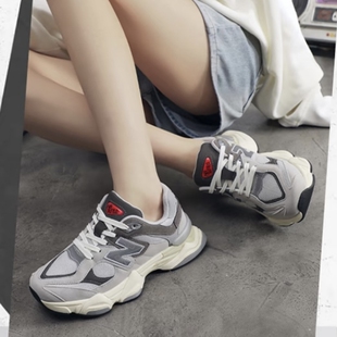 韩版NB9060系列老爹鞋小象蹄复古男女鞋休闲鞋情侣增高运动跑步鞋