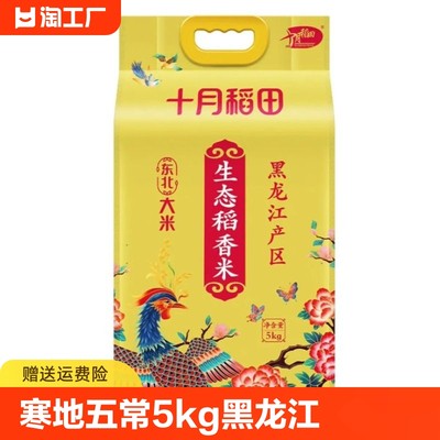 十月稻田生态稻香米5KG