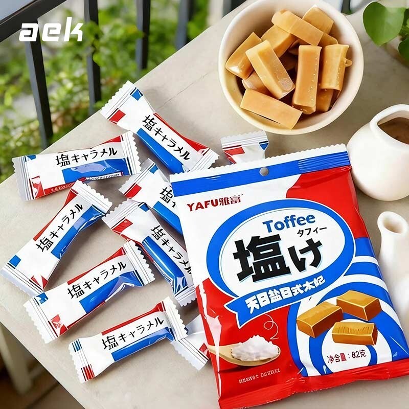 太妃糖日式特浓咖啡喜糖牛奶零食小软糖结婚庆礼物糖