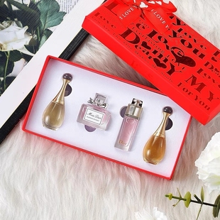 小樣真我婦女生日禮物禮盒套裝 香水正品 淡香玫瑰噴霧小蒼蘭茉莉
