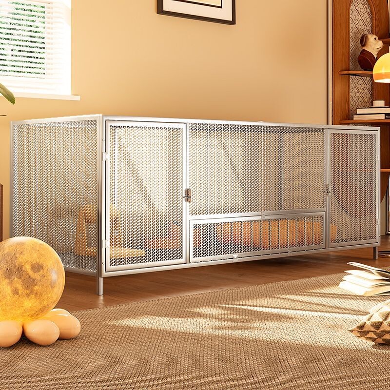 狗笼子大中小型犬室内外带厕所加固专用宠物笼鸡鸭兔鸽子笼养殖笼