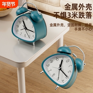 闹钟学生专用起床神器2024新款儿童男初中生老人强力叫醒充电静音