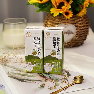 认养纯牛奶牧场搬运工200ml多规格全脂香浓奶香成人儿童营养
